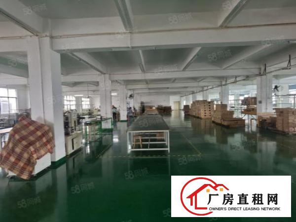  原房东！全新地坪漆！龙岗同乐2楼1000平精装修厂房出租