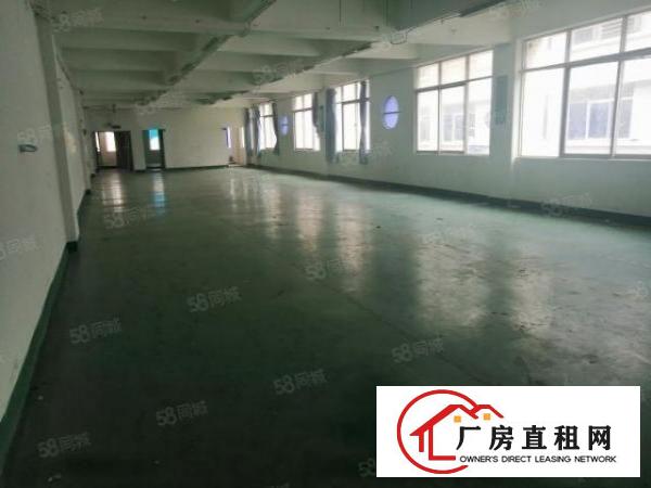  龙岗南联爱南路边1500平现成装修厂房出租转租可分租无转让费