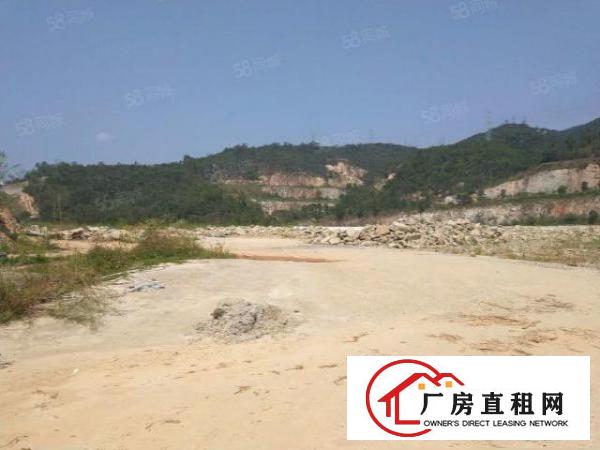  龙岗爱南路50000平方空地招租硬化好可分租租金12块