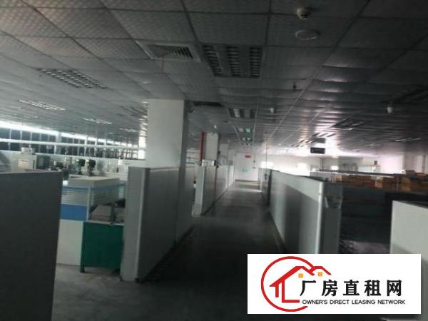  龙岗新出三楼3000平现成装修现成水电厂房出租