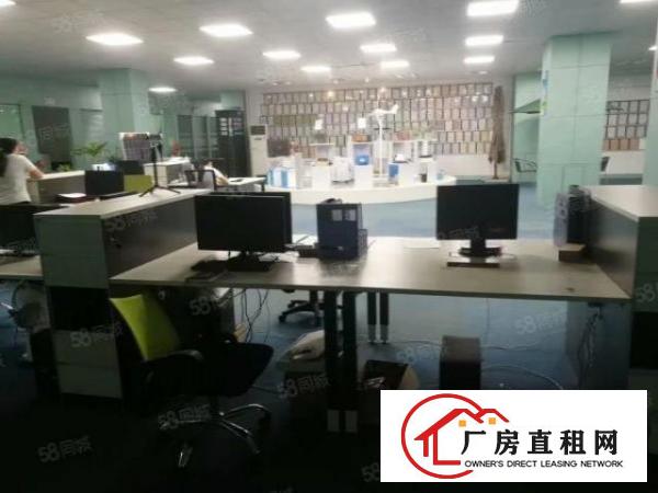  坪山高铁站旁边整层厂房900平现成装修办公室地坪