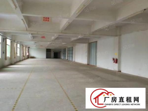  龙岗同乐社区工业园区厂房楼上950平方，带办公室装修，可分租