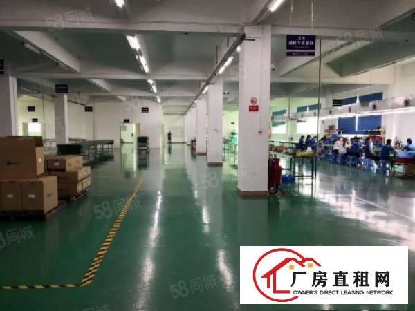  龙岗南联第六工业区精装修500平出租现成环评