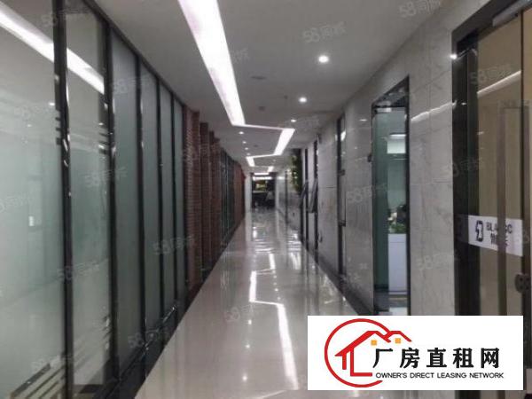  业主直租330平电商办公室新装修带办公家具用品拎包办公
