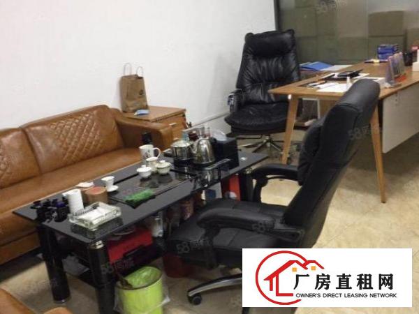  业主直租330平电商办公室新装修带办公家具用品拎包办公