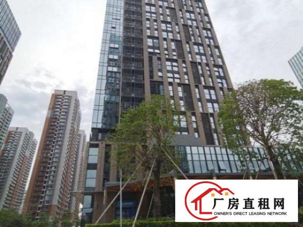  坂田华为高速口单层1800方开发商直租零公摊园林式研发楼