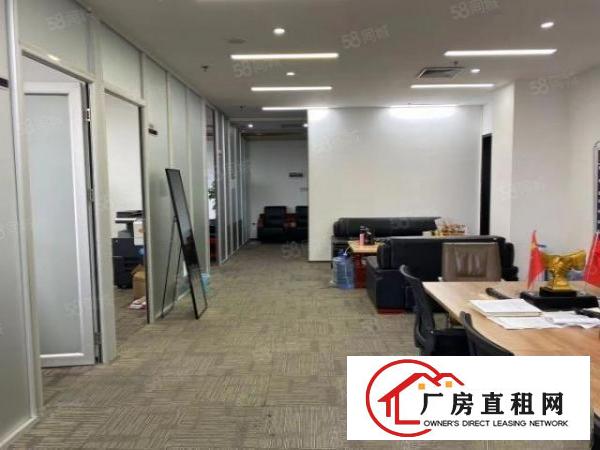  坂田华为基地旁，精装修甲级办公室350平，3加1格局，带阳台