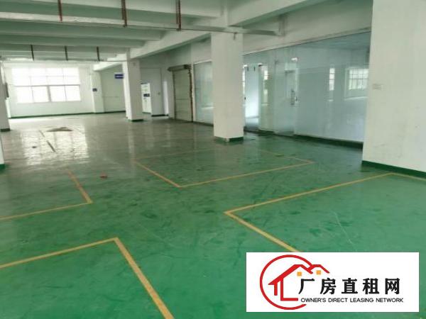  平湖新出带精装修厂房3楼2300平可大小任意分租