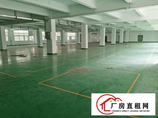  平湖新出带精装修厂房3楼2300平可大小任意分租