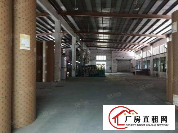  平湖华南城旁新木产业园3500平方厂房出租一楼仓库招租