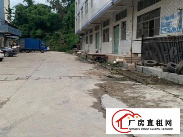  布吉正地铁口一楼1100平米带卸货平台，可分租，空地超大