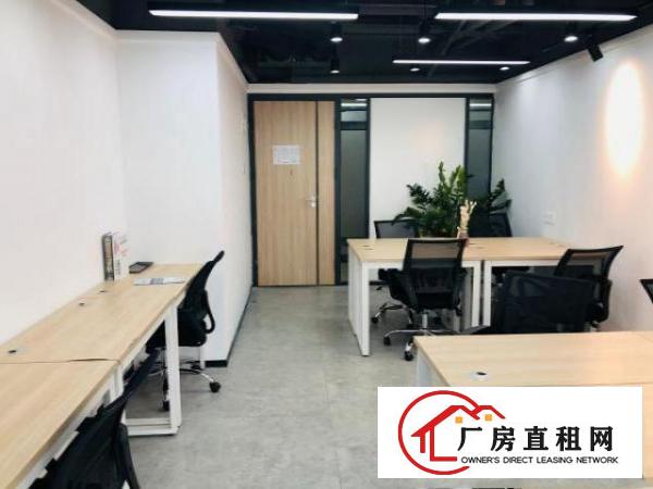  物业直租40一90平精装办公室，配套家私空调，可注册开户等