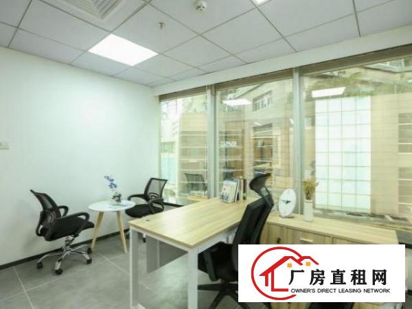  家私全包（业主直租）龙岗10一300平办公室可注册公司
