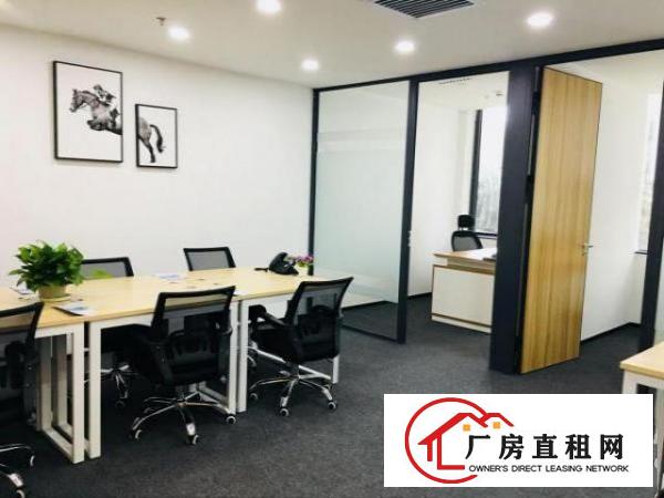  家私全包（业主直租）龙岗10一300平办公室可注册公司