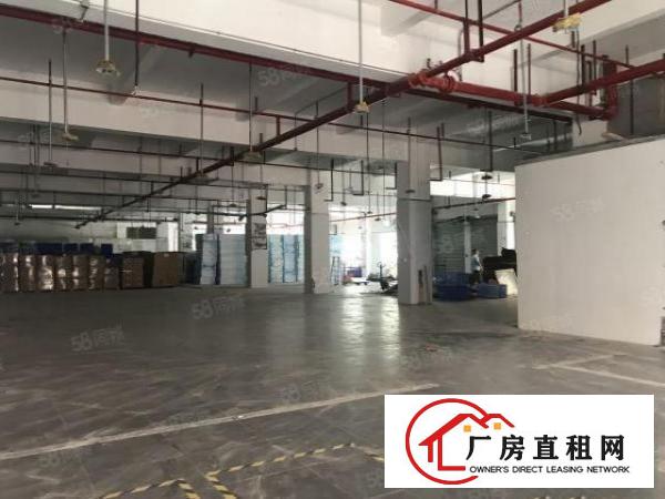  布吉南岭工业区7600平厂房出租500仓库分租，有装修