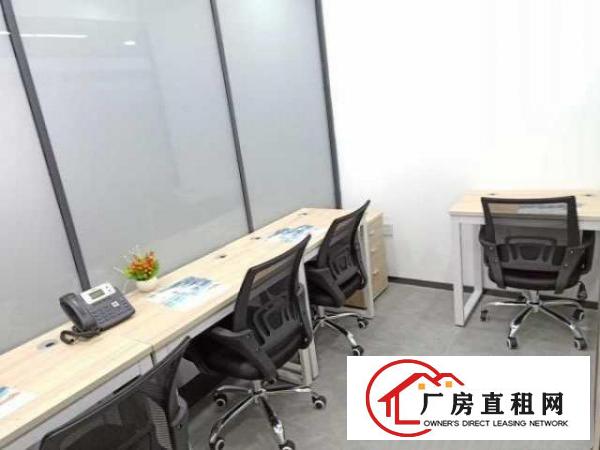  横岗园山街道商务中心全新办公室出租，700包红本水电全包