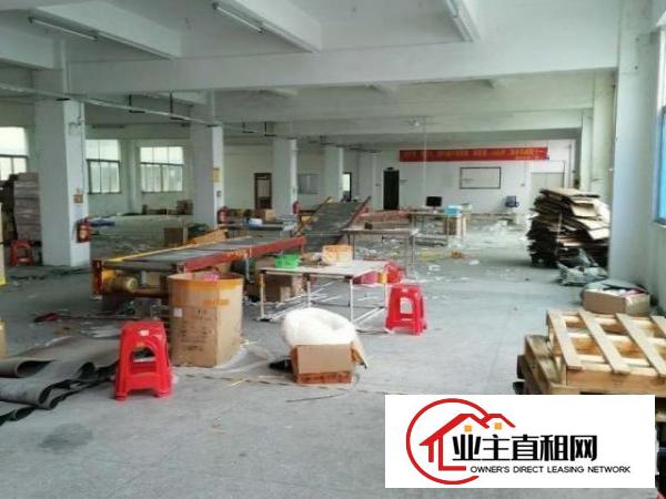  横岗四联1150平方带装修厂房出租无转让费