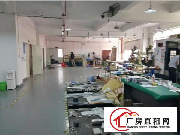  急租2楼450平米厂房，水电齐全，带装修，交通便利