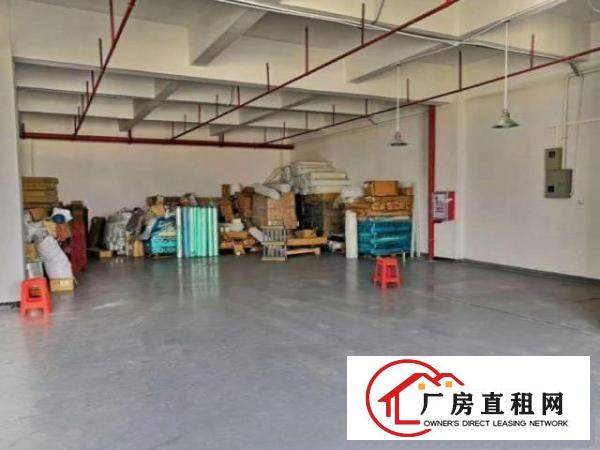  横岗沙荷路出租2楼750平方厂房，带红本