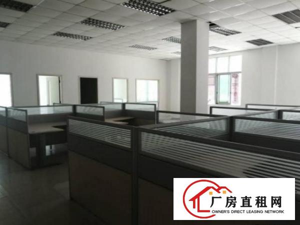  横岗华乐路3楼350方厂房出租，形象好，带地坪漆！