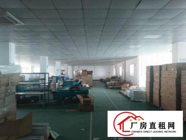  旱塘村业主直租楼上厂房600平方，无公摊面积