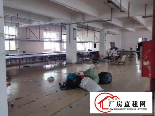  横岗厂房安良楼上1380平服装厂房出租报价22水电齐全拎包