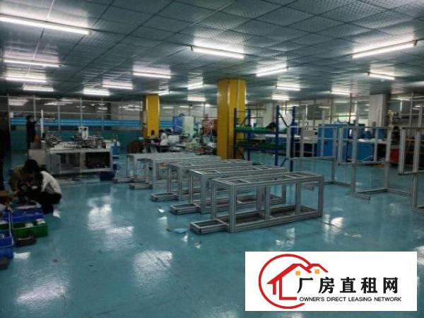  笋盘深圳横岗工业区楼上1200方，空地大，带办公室刷地坪漆