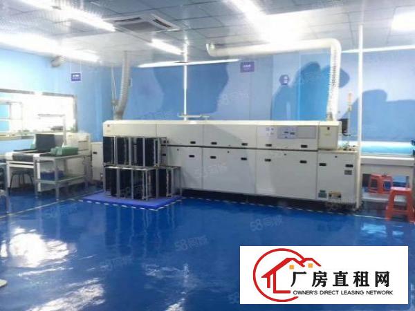  龙岗中心城原房东直租厂房二楼1300平，实际面积出租，有红本