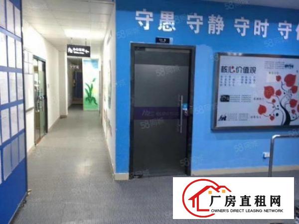  龙岗中心城原房东直租厂房二楼1300平，实际面积出租，有红本