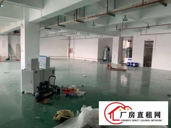  横岗六约塘坑地铁口新出红本标准厂房楼上带精装修708平方