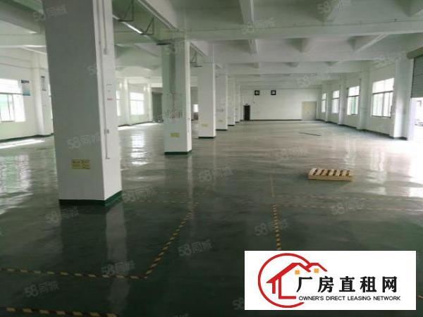  龙岗坪地新出原房东一楼1500平标准厂房出租有红本全新地坪漆