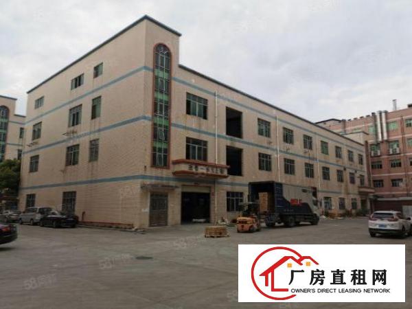  龙岗坪地新出原房东一楼500平重工业标准厂房出租有红本带牛角