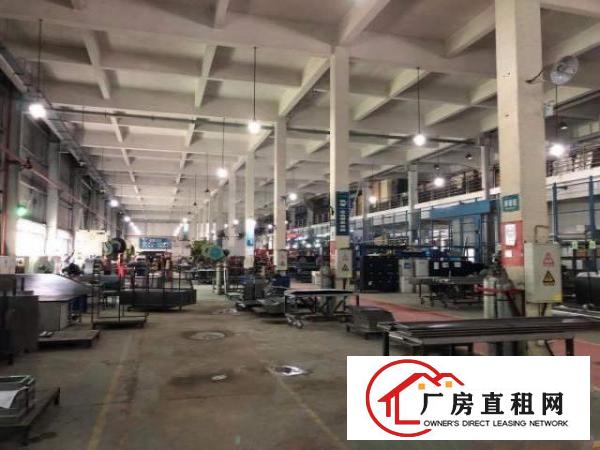  坪山区大工业区独院钢构厂房二楼整层3500平方出租租金10元