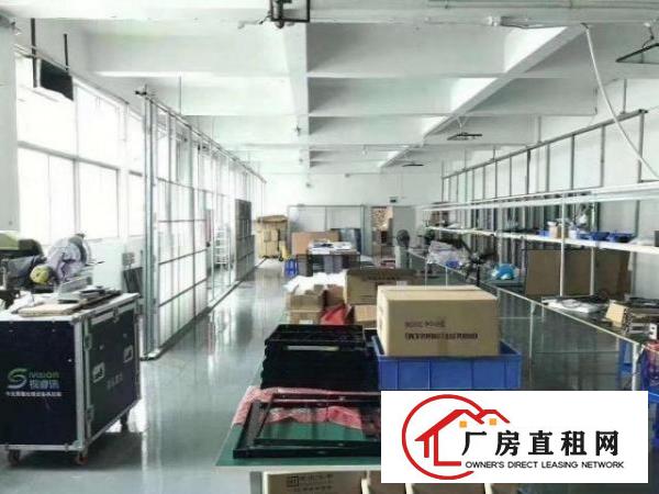  坪山比亚迪南坪三期出口独院二楼整层650平米带装修水电齐