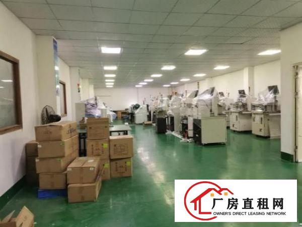  坪山江岭工业园二楼整层带装修1250平方厂房出租