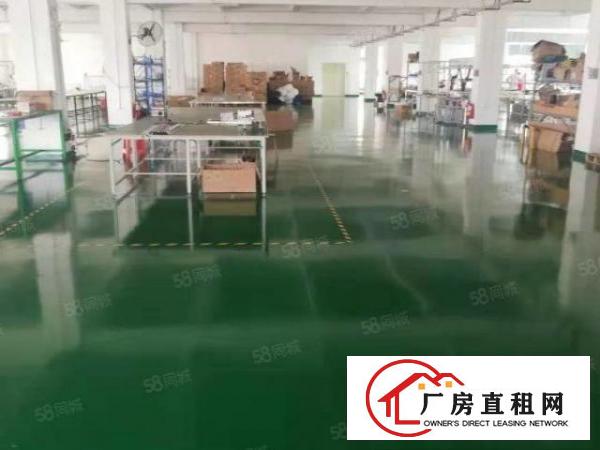  深圳坪山大道横坪公路主干道边标准楼上2楼厂房出租！