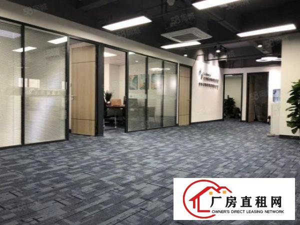  免租期3个月！坪山区高新产业基地100平起租精装修研发厂房