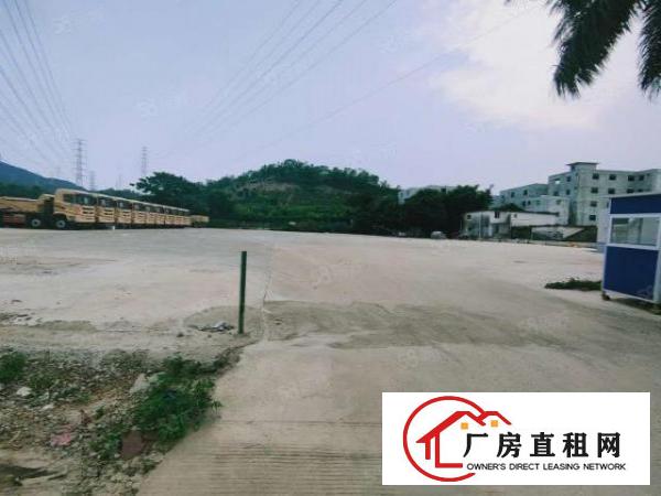  坪山区石井街道全新硬化好5000平方空地出租，场地三通一平