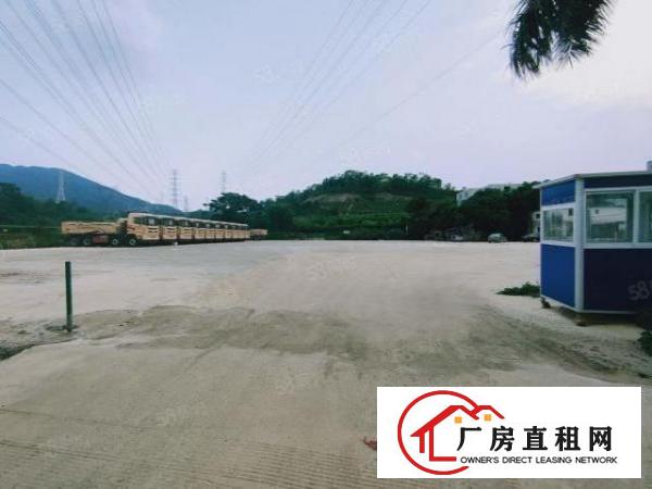  坪山区石井街道全新硬化好5000平方空地出租，场地三通一平