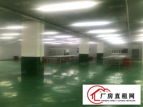  坪山碧岭楼上900平方分租，现成装修水电齐全。