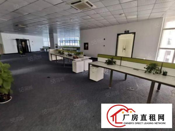  坪山坑梓新出二楼带精装修办公室200平出租有电梯可注册公司