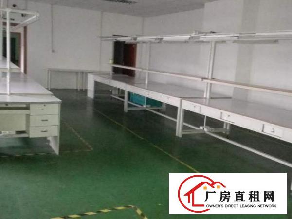  民治民乐工业区3楼400平带装修招租