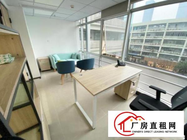  配合银行开户！有红本租赁合同龙华民治地铁口精装办公室直租！