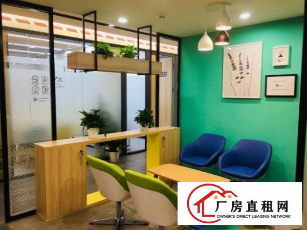  配合银行开户！有红本租赁合同龙华民治地铁口精装办公室直租！