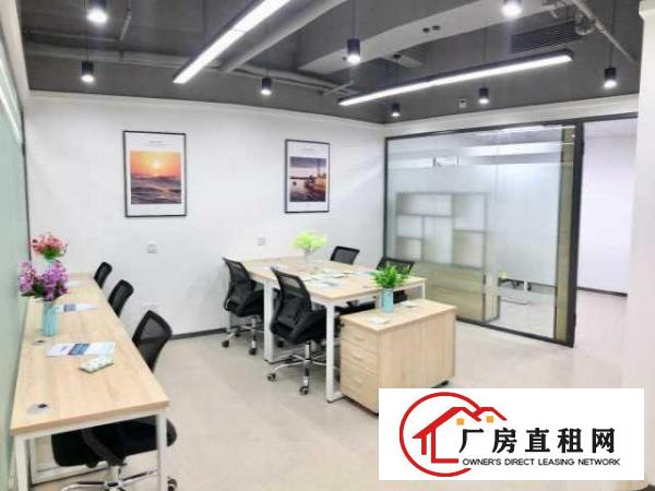 配合银行开户！有红本租赁合同龙华民治地铁口精装办公室直租！
