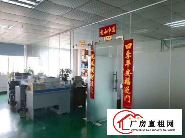  民乐科技园新出三楼230平带装修厂房招租