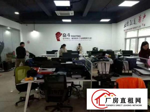  龙胜电商产业园新出4楼500平带精装修免转让费招租