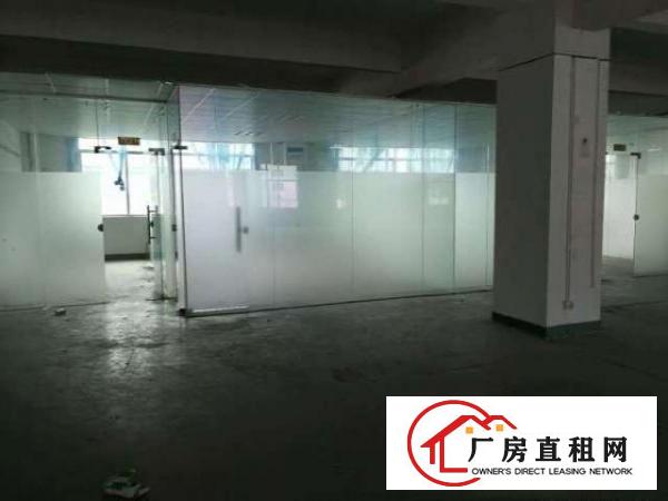 大浪石观工业区新出3楼450平方带装修厂房招租