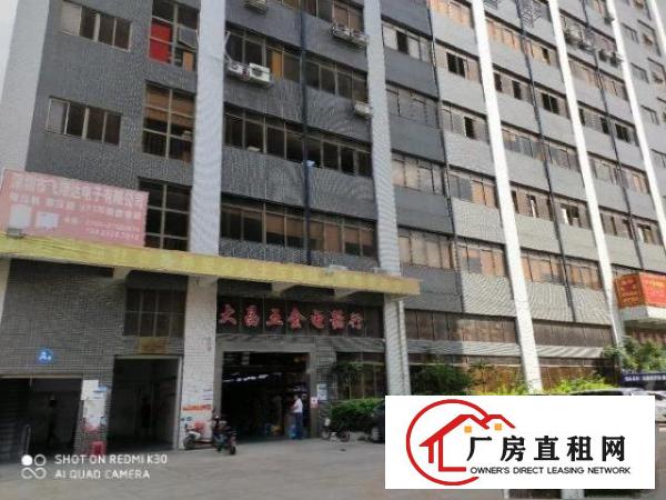  龙华区龙华清湖标准写字楼厂房仓库出租可隔层