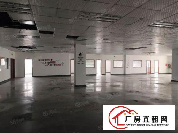  龙华清湖红本工业园区楼上整层4800平带有消防喷淋可分租